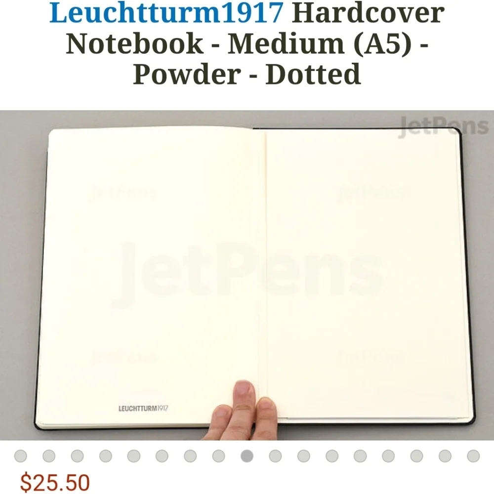 ❤️BUY 5 GET 3 FREE  Notebook Medium (A5) Hardcover, 251 numbered pages, dotted